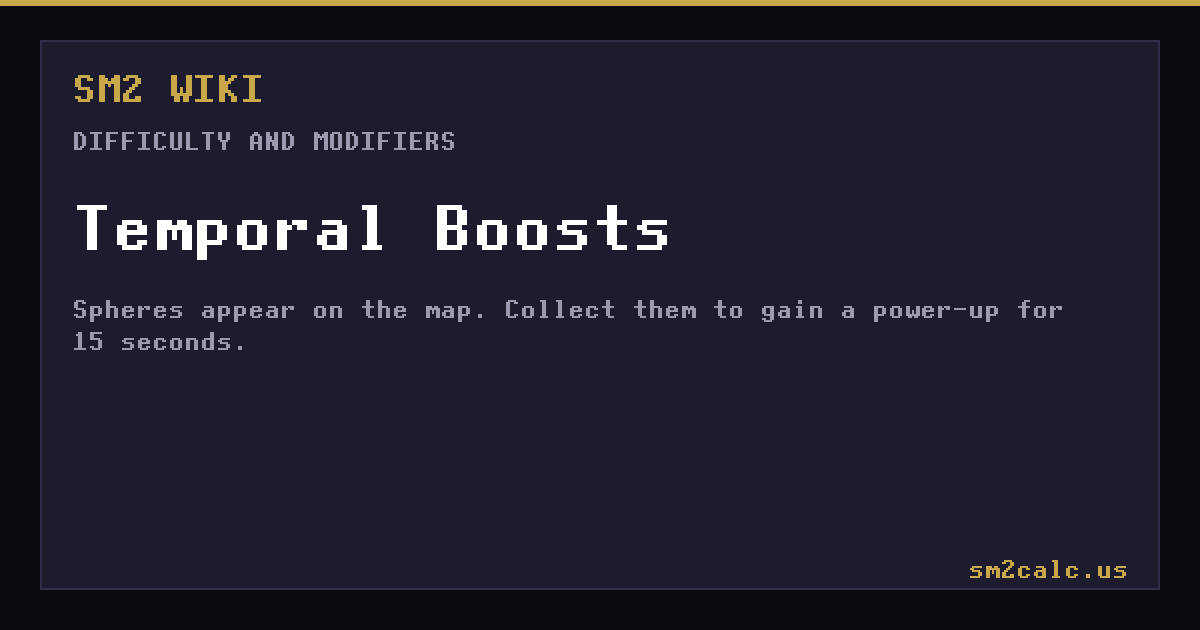 Temporal Boosts — Space Marine 2 Wiki